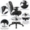Flash Furniture Black Draft Chair, Black Frame HL-0001-1CBLACK-GG - alternate 7